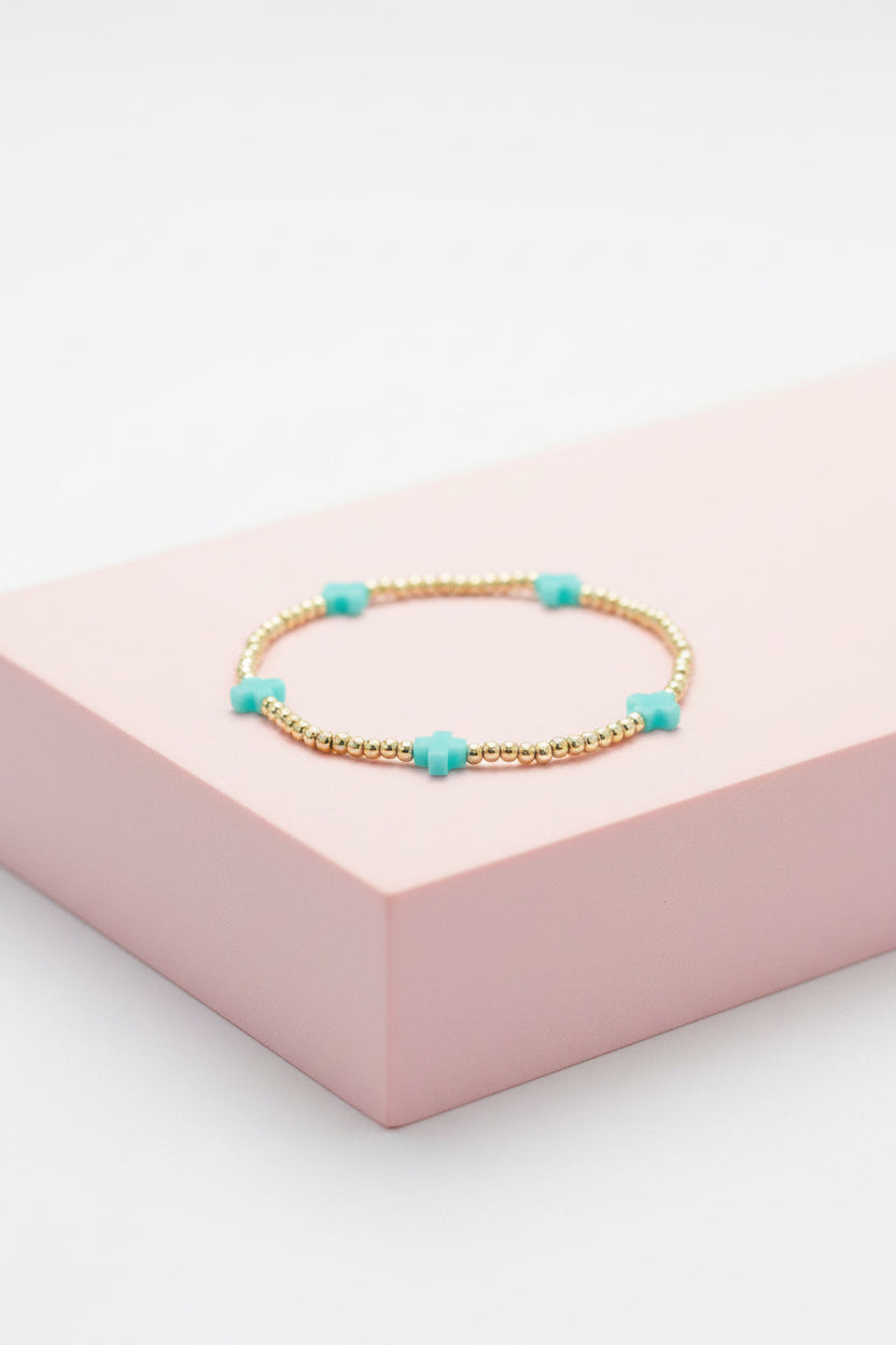 The Faith Bracelet In Mint