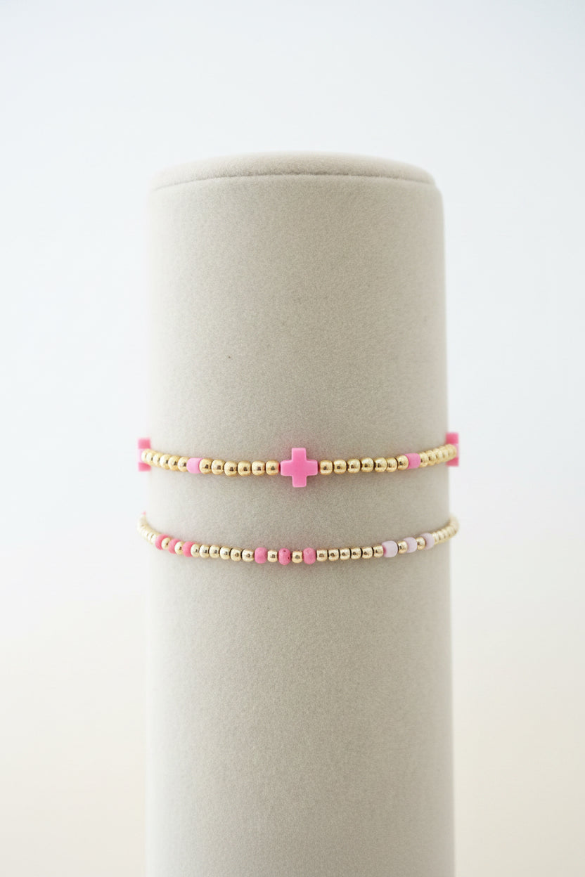 The Faith Bracelet In Pink