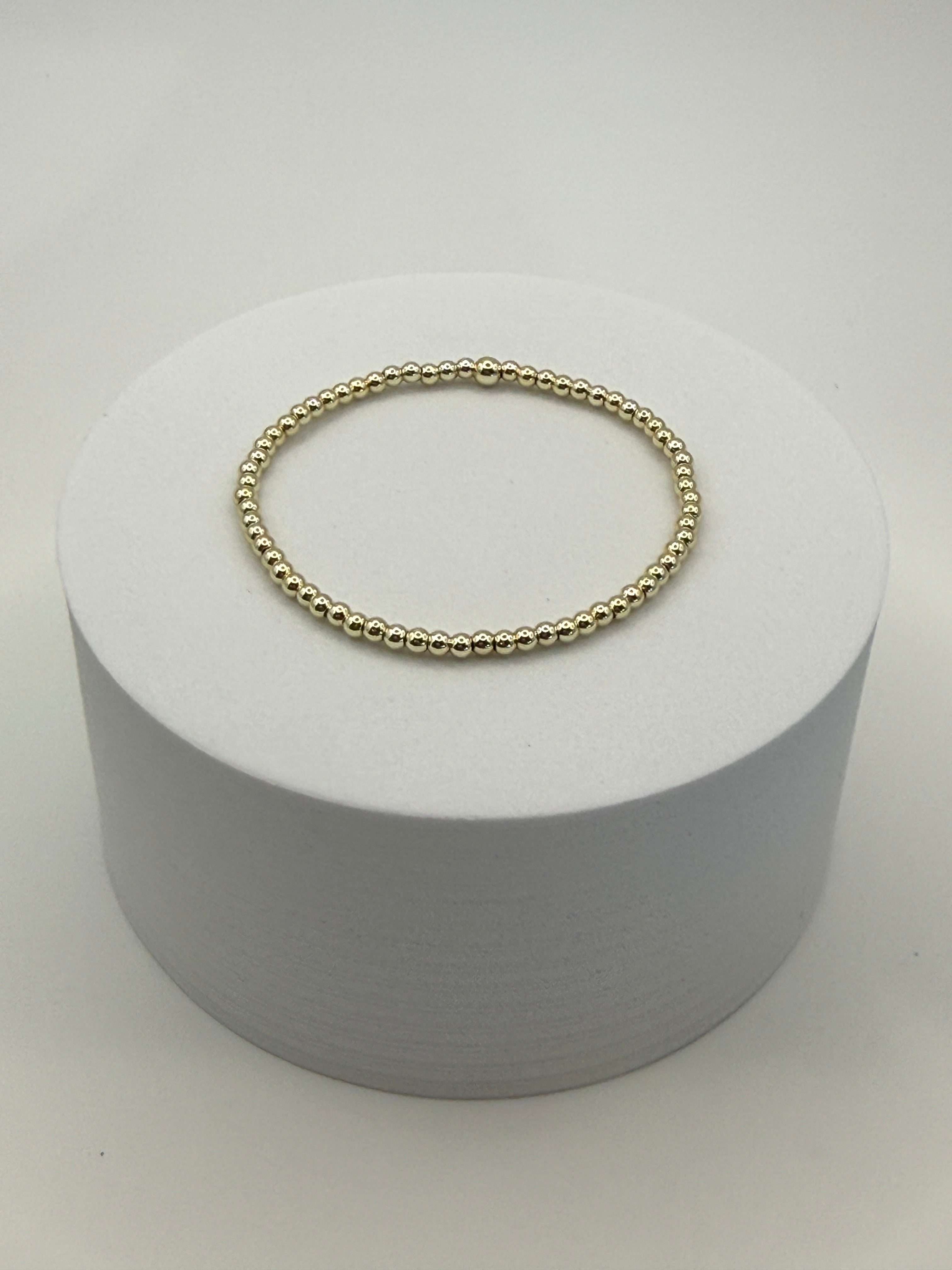 Classic 3mm 14k Gold Filled Bracelet