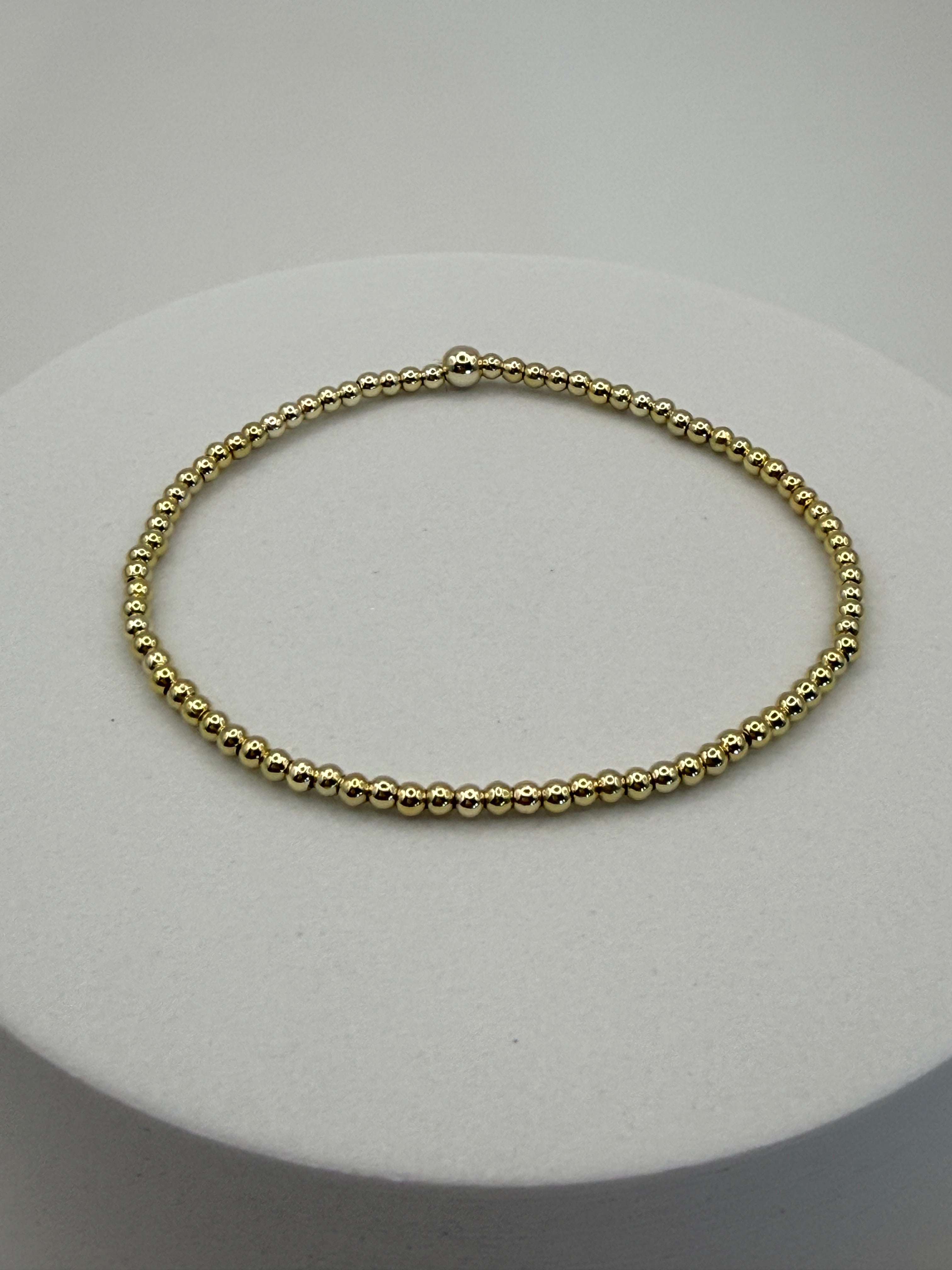 Classic 2.5mm 14k Gold Filled Bracelet