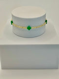 The Faith Bracelet In Green