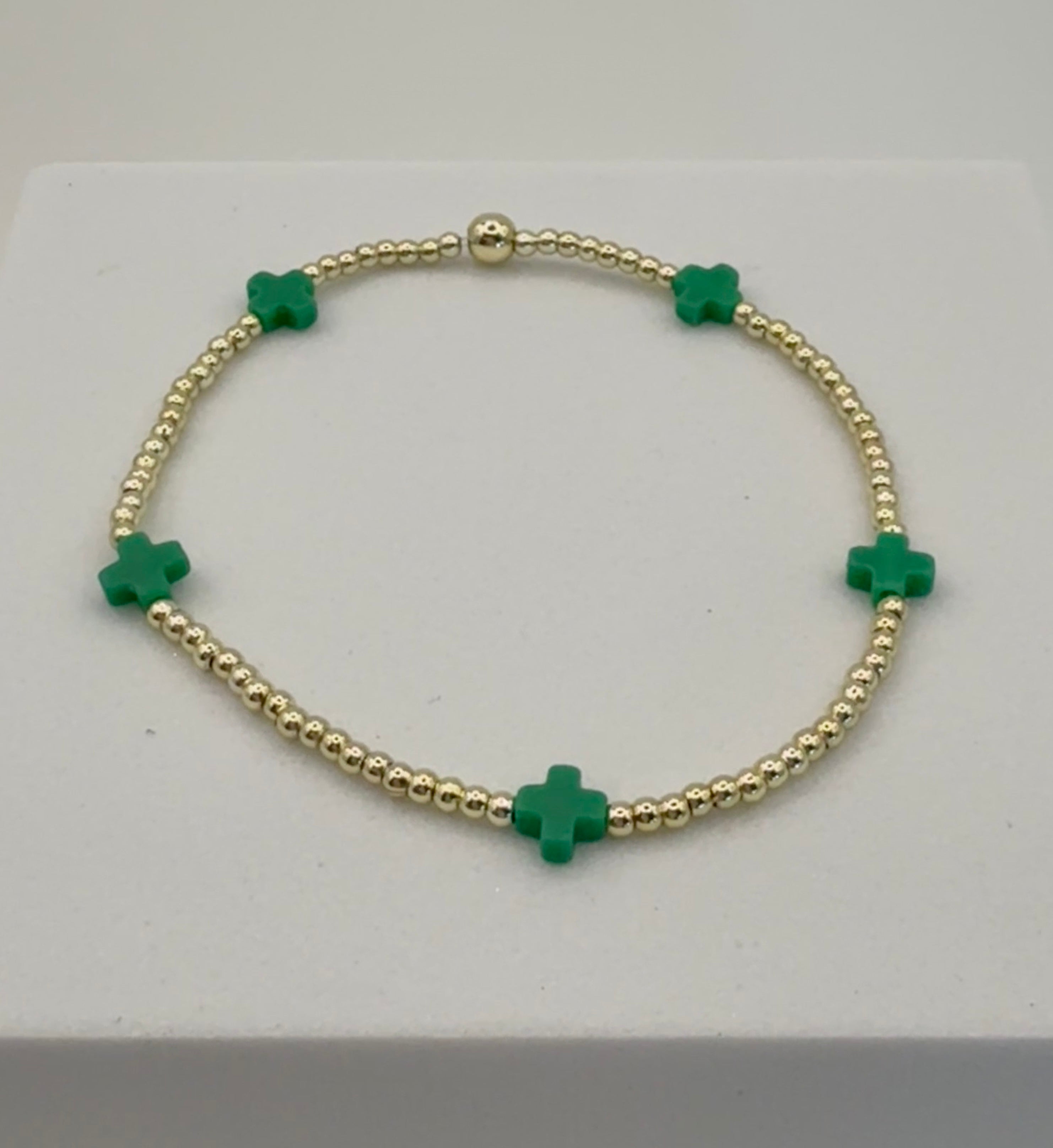 The Faith Bracelet In Green