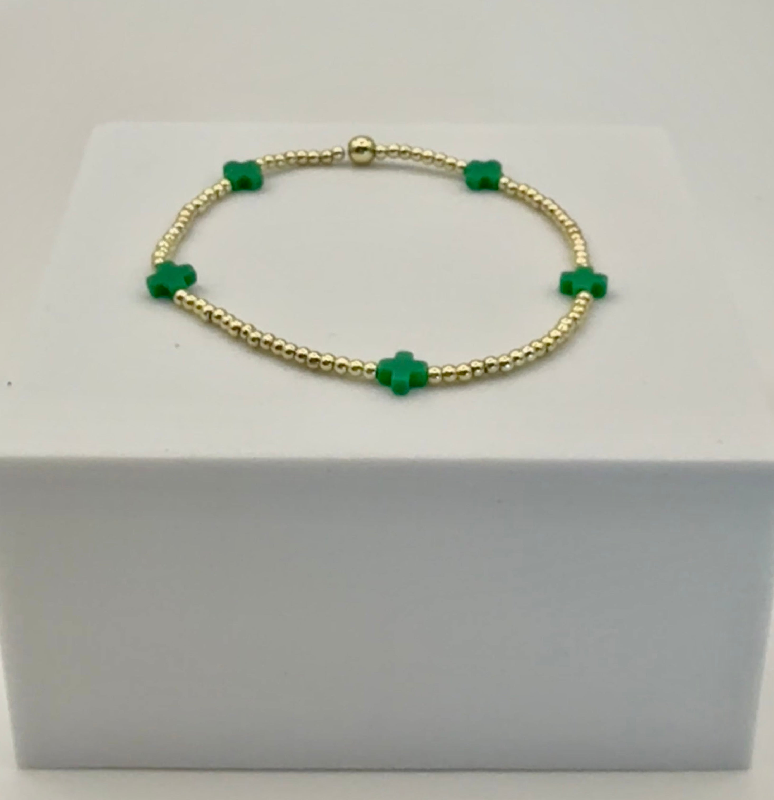 The Faith Bracelet In Green