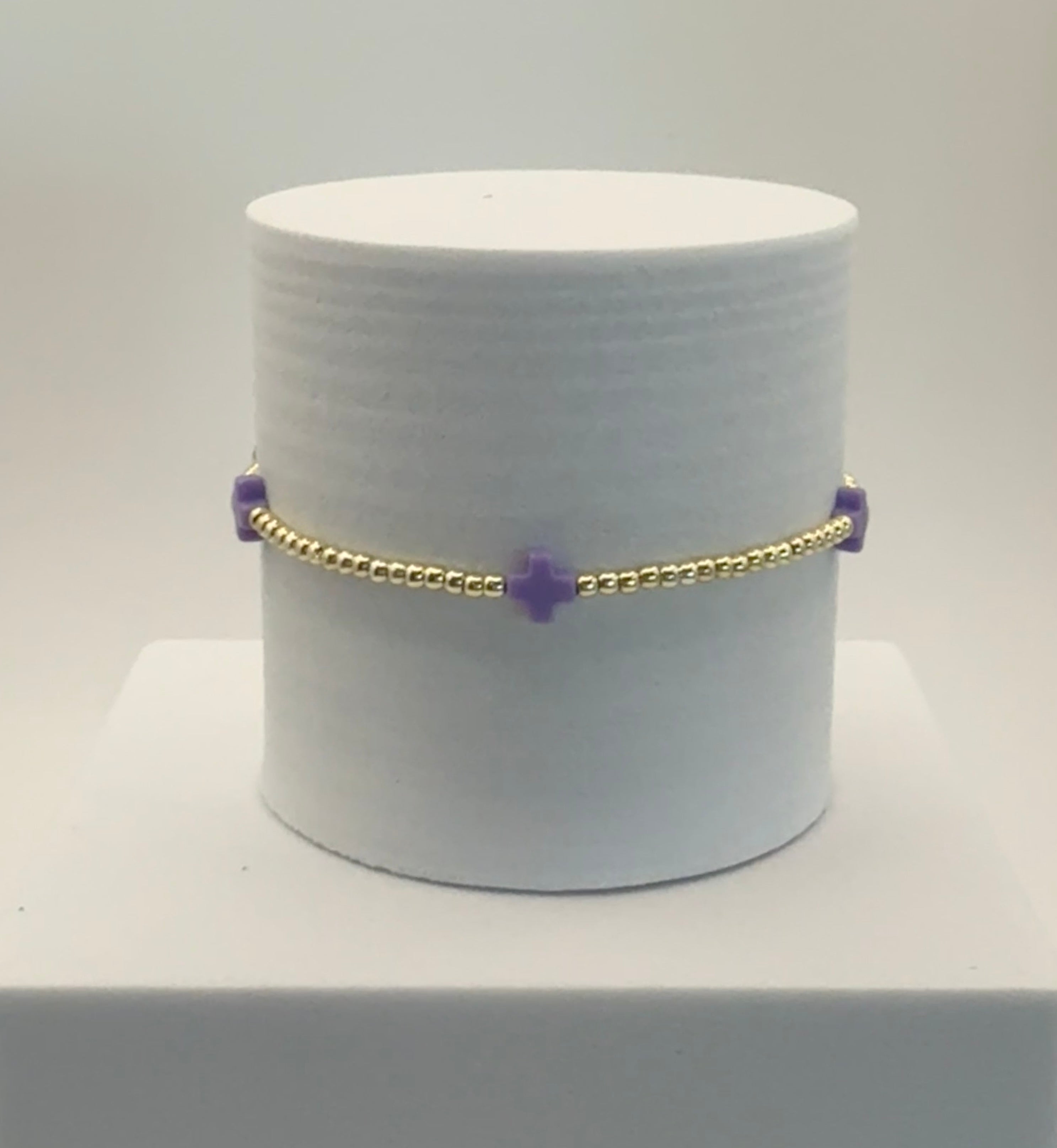 The Faith Bracelet In Lavender