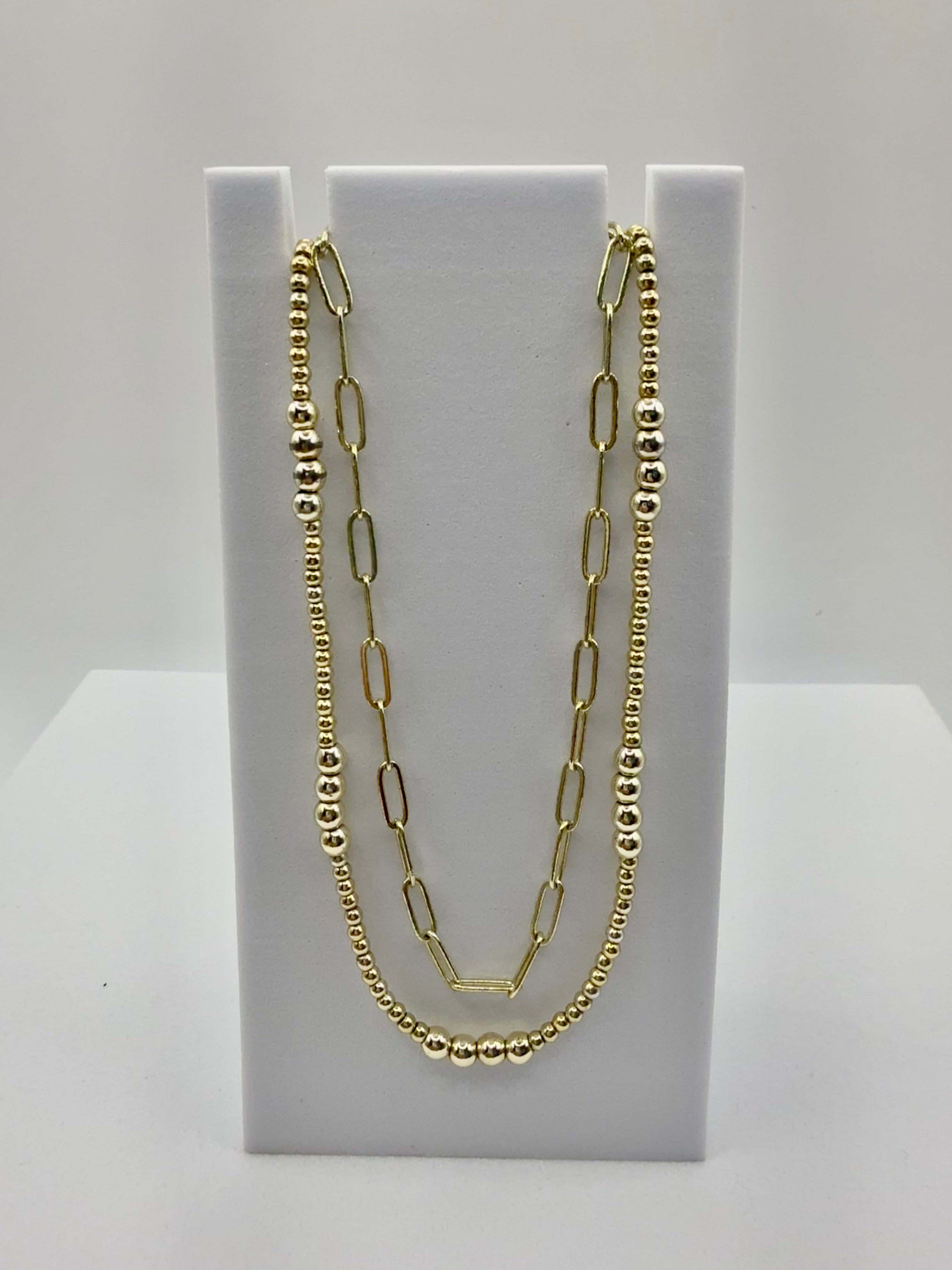 The Soleil Necklace Duo