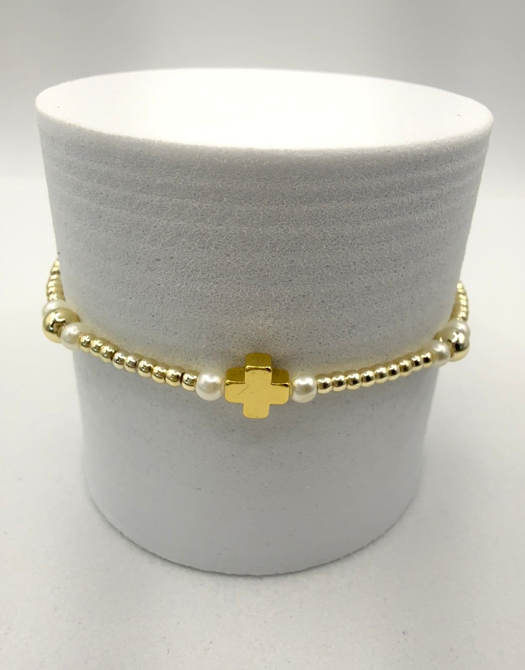 The Josephine Bracelet with Cross