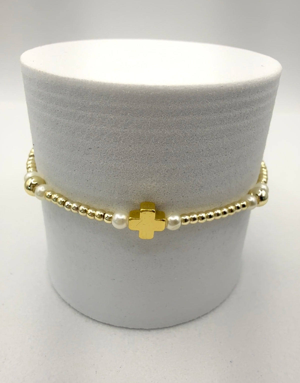 The Josephine Bracelet with Cross