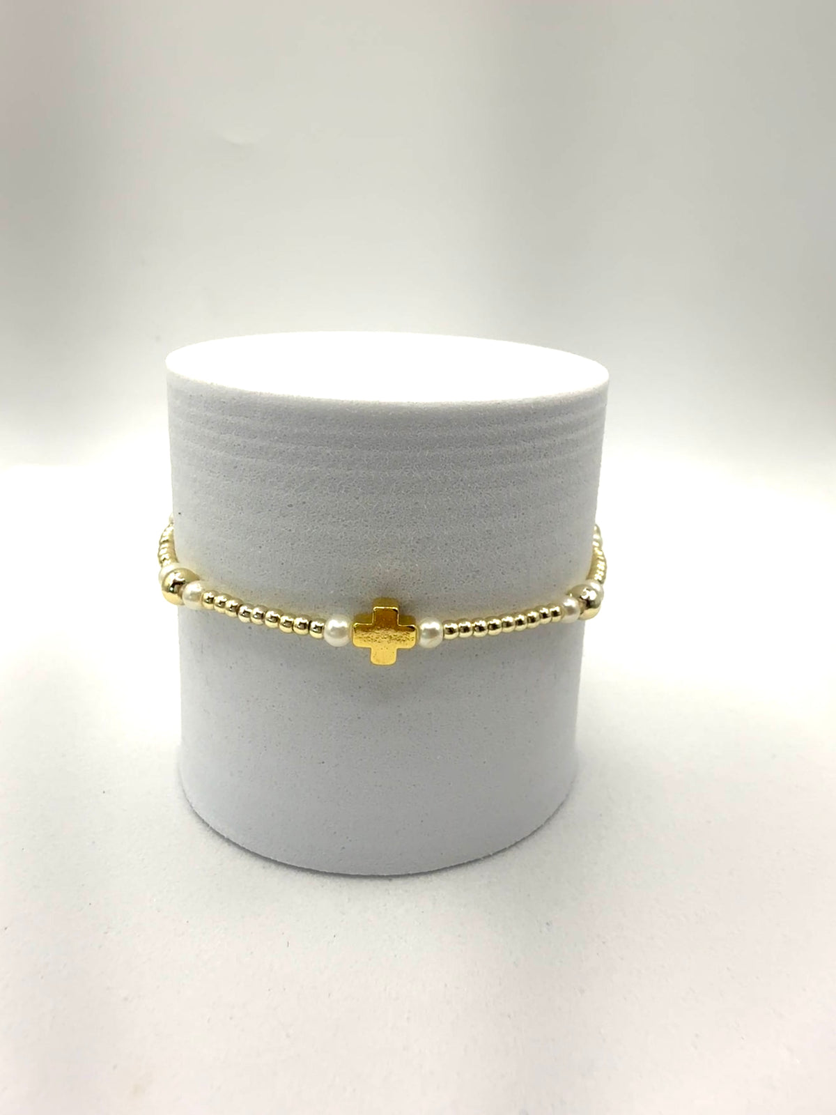 The Josephine Bracelet with Cross