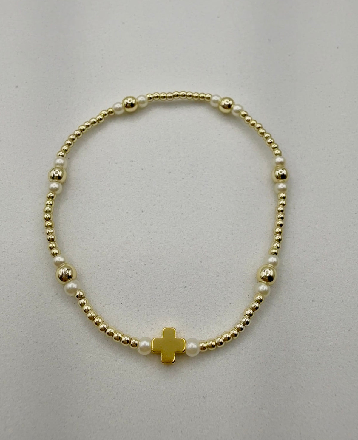 The Josephine Bracelet with Cross